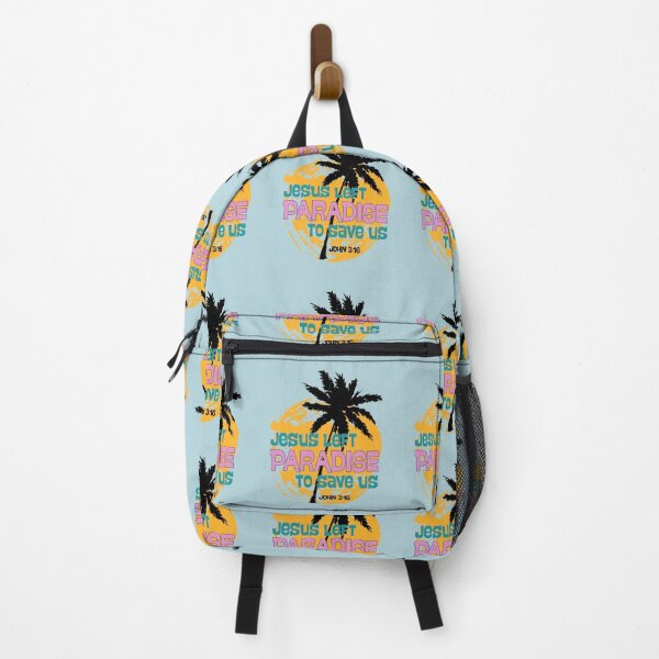 Item preview, Jesus Saves John 316 Love Tropical Paradise Summer Palm Tree Retro designed and sold by Forevermore.
