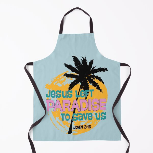 Item preview, Jesus Saves John 316 Love Tropical Paradise Summer Palm Tree Retro designed and sold by Forevermore.