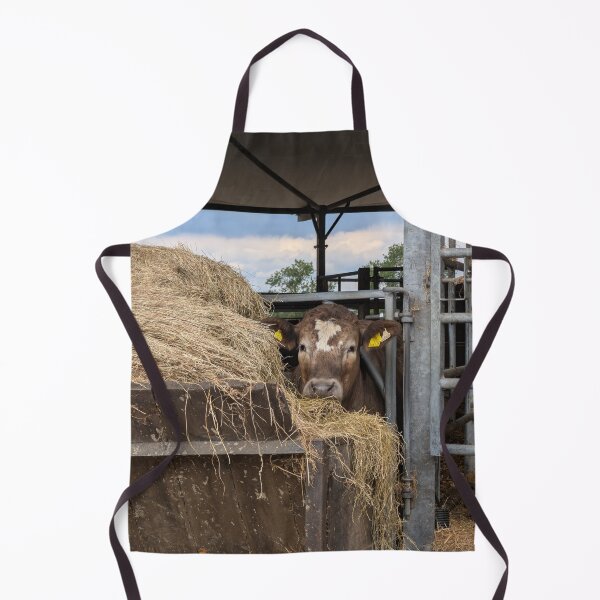 Item preview, Curious Cow Peeking Through the Hay designed and sold by Miles&Moments.