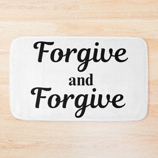 Item preview, Forgive and Forgive| Calm Mindset Quote designed and sold by LumatoneStudio.