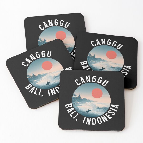 Item preview, Canggu – Bali, Indonesia (with White Lettering) designed and sold by VelvetRoom.