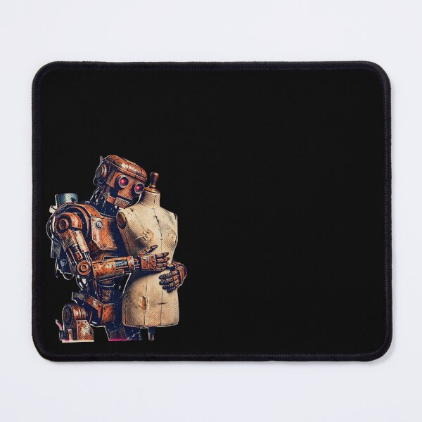 Item preview, Robot and mannequin designed and sold by FoxLab Studio.