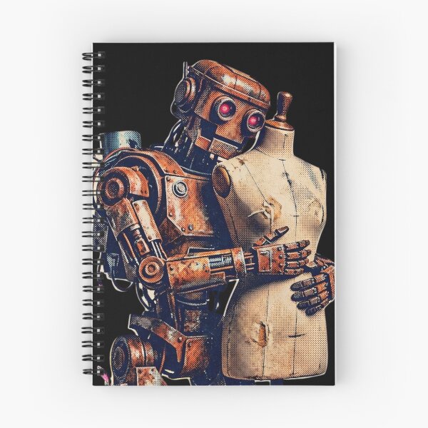 Item preview, Robot and mannequin designed and sold by FoxLab Studio.