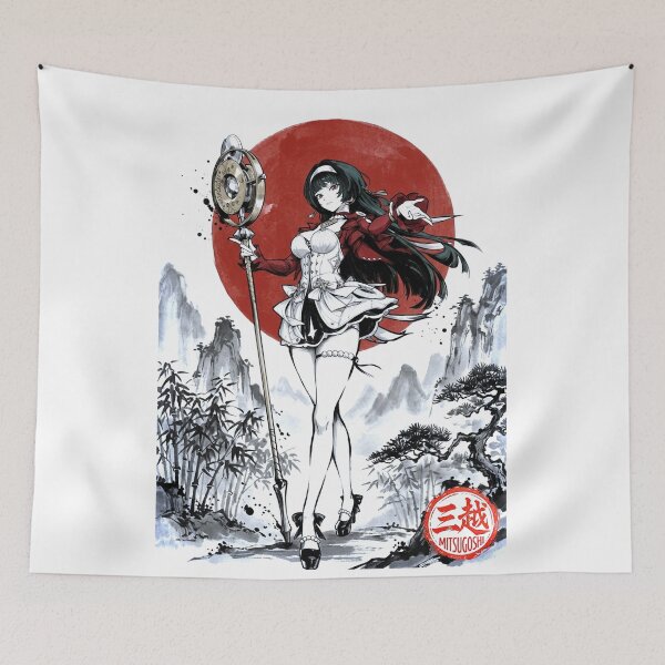 Item preview, Astra Yao Sumi-e designed and sold by Mitsugoshi.