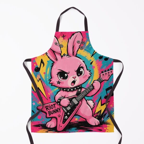 Item preview, Punk Rocker Rabbit "Riot Bunny" | Kawaii Alternative Music designed and sold by JulianBurgos94.