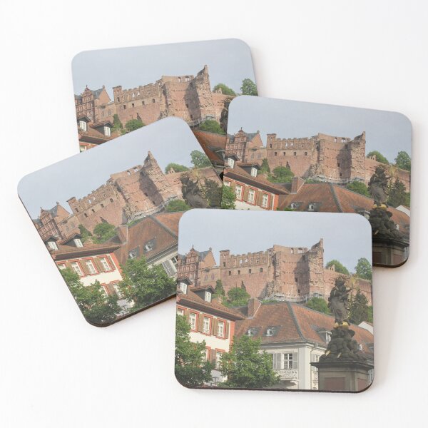 Item preview, Romantic Heidelberg Castle Historic German Town designed and sold by HiddenPlaces.