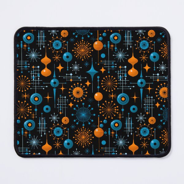 Item preview, Mid Century Modern Atomic Starburst Pattern – Retro Space Age Geometric Design designed and sold by Skolyak.