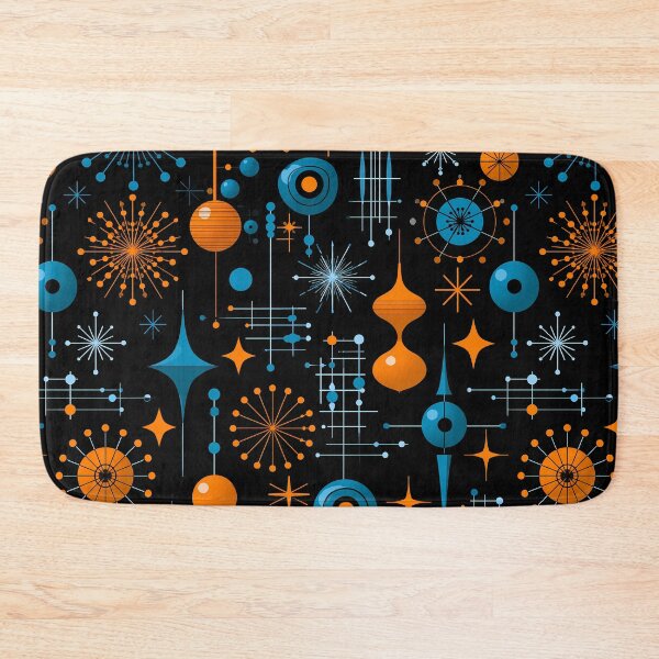 Item preview, Mid Century Modern Atomic Starburst Pattern – Retro Space Age Geometric Design designed and sold by Skolyak.