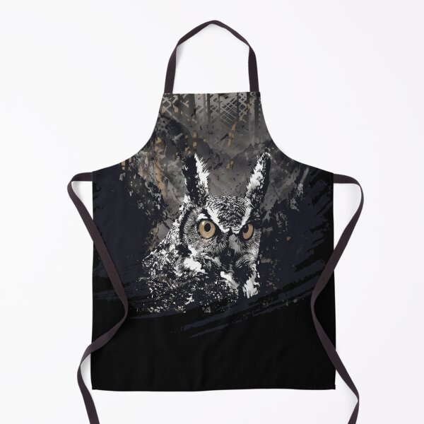Item preview, Endangered Owls: Night Forest Guardian Graphic T-Shirt designed and sold by jindezign.
