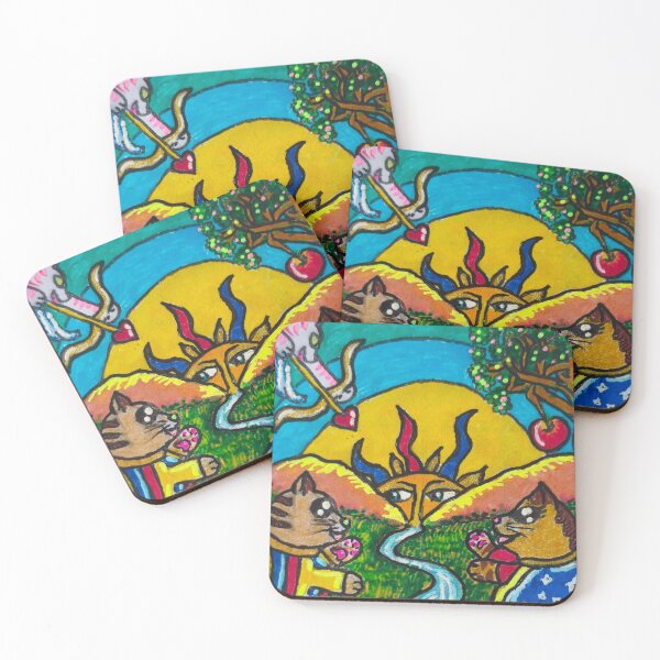 Item preview, Os Gatos Enamorados designed and sold by KonphieOficial.