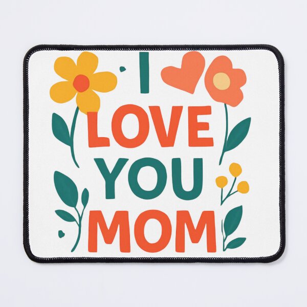 Item preview, I Love You Mum – Heartfelt Mother Tribute Design designed and sold by LumatoneStudio.