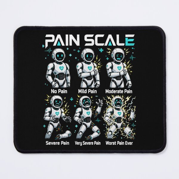 Item preview, Robot Pain Scale Medical Humor designed and sold by Victor Shadehorn.