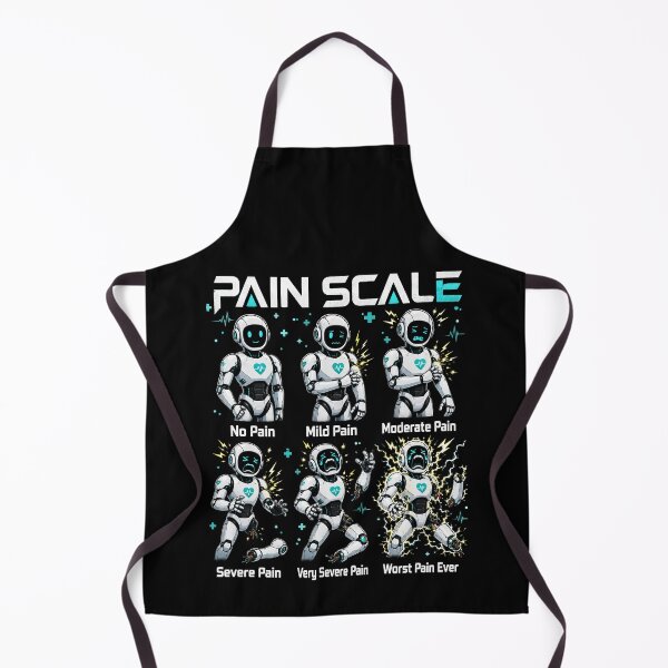 Item preview, Robot Pain Scale Medical Humor designed and sold by Victor Shadehorn.