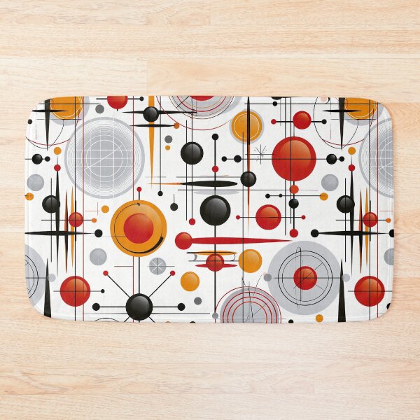 Item preview, Atomic Age Geometric Pattern – Mid Century Modern Space Age Retro Design designed and sold by Skolyak.