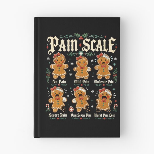 Item preview, Gingerbread Pain Scale Holiday Medical Humor designed and sold by Victor Shadehorn.