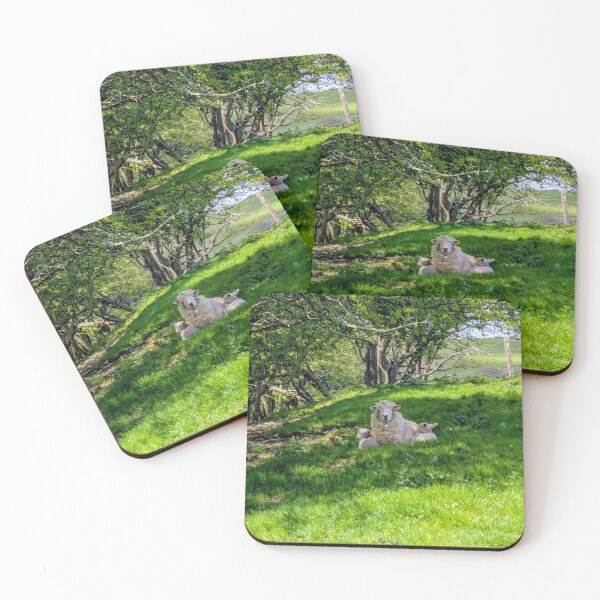 Item preview, Peaceful Sheep Family in Spring designed and sold by Miles&Moments.