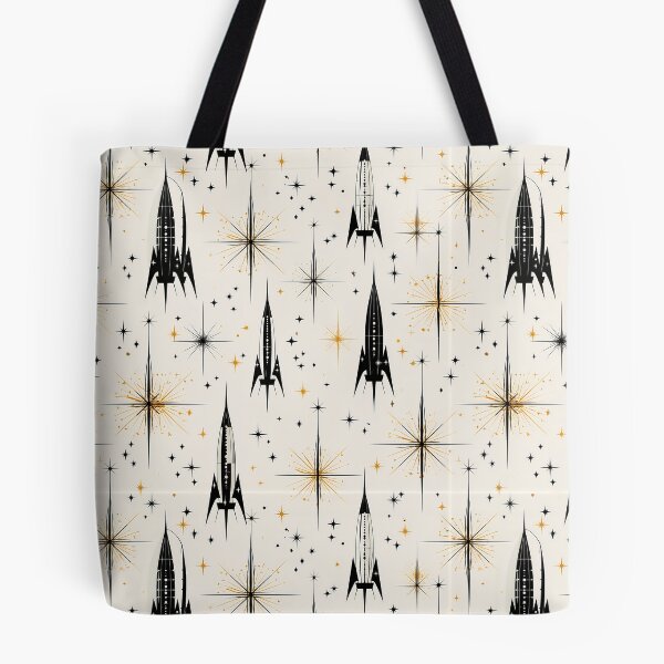 Item preview, Atomic Rocket Pattern – Mid Century Modern Space Age Retro Design designed and sold by Skolyak.
