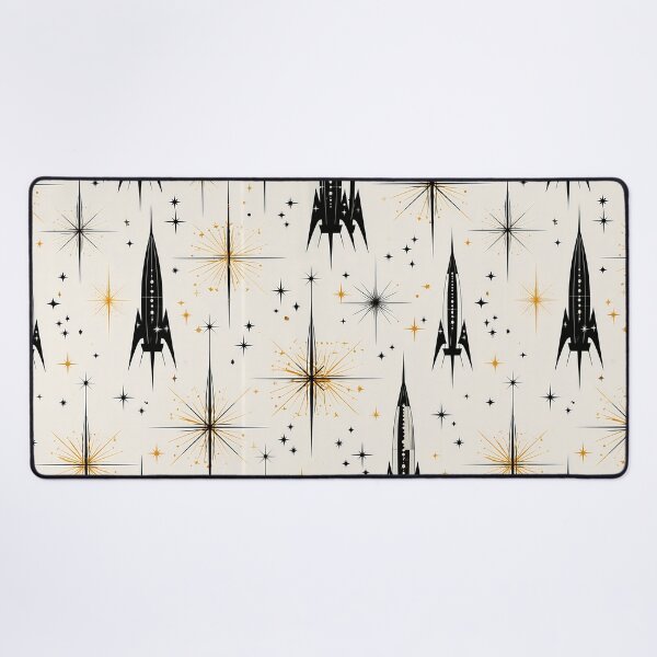 Item preview, Atomic Rocket Pattern – Mid Century Modern Space Age Retro Design designed and sold by Skolyak.