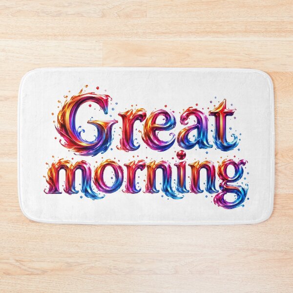 Item preview, Radiant Splashrise Great Morning Glow designed and sold by BlissBlvdShop.