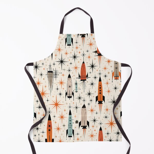 Item preview, Retro Rocket Pattern – Mid Century Modern Atomic Space Age Design designed and sold by Skolyak.