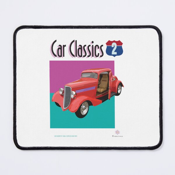 Item preview, Classic Custom Car T-Shirt design The Red Roadster designed and sold by Robert Hills.