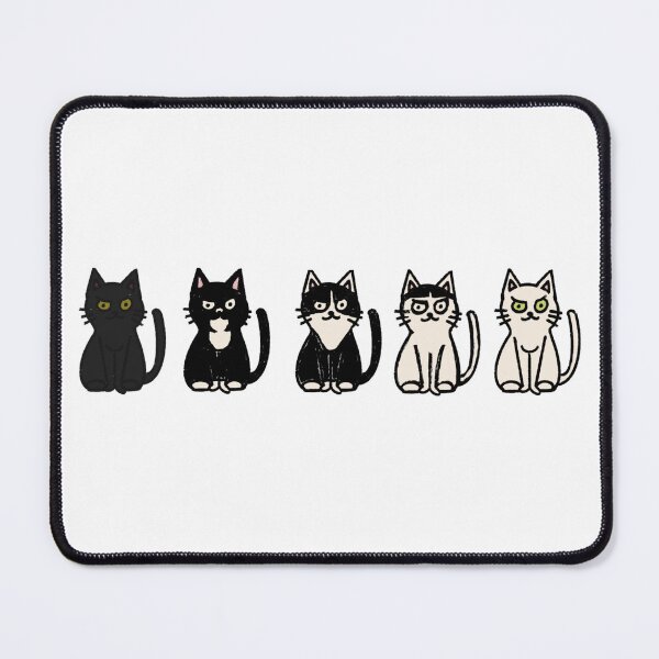 Item preview, Bicolor black to white cats designed and sold by BeLikeCat.