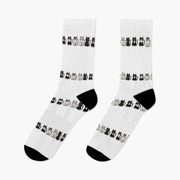 Item preview, Bicolor black to white cats designed and sold by BeLikeCat.