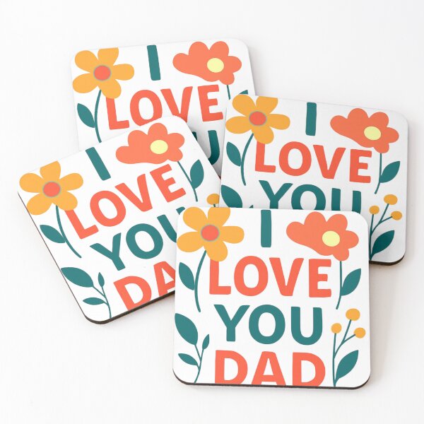 Item preview, I Love You Dad – Heartfelt Father Tribute Design designed and sold by LumatoneStudio.