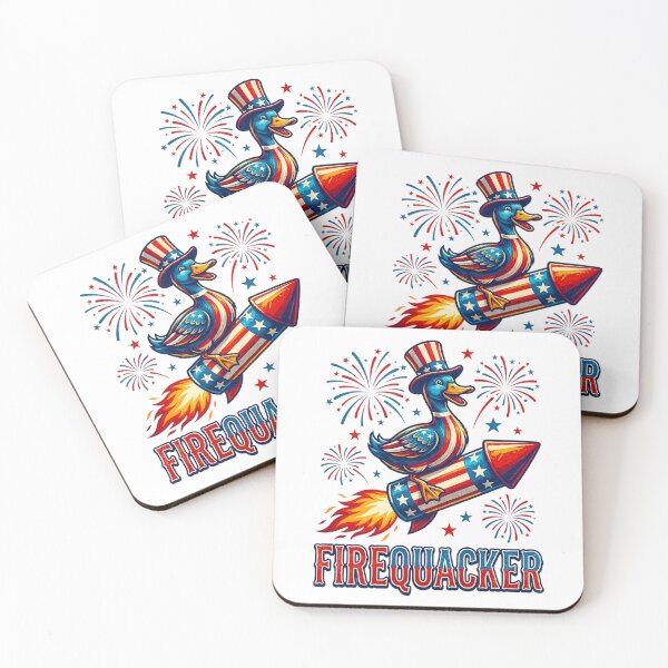 Item preview, FireQuacker Patriotic 4th Of July designed and sold by EfiKrios.
