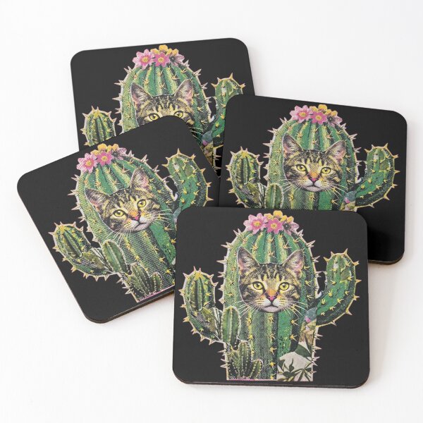 Item preview, Cactus Cat designed and sold by FoxLab Studio.