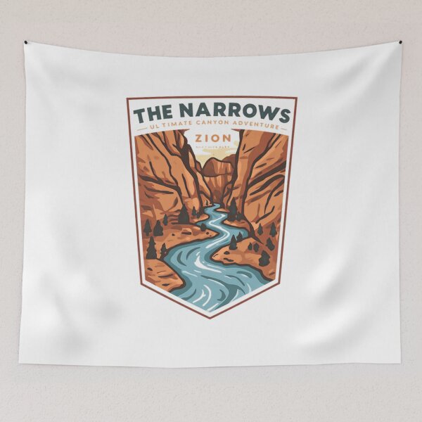 Item preview, The Narrows Ultimate Canyon Adventure Zion National Park Hiker Travel Outdoor Explorer designed and sold by Simsimah26Parks.