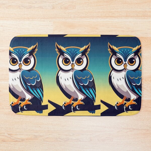 Item preview, Art - Contemporary Owl, Colorful Graphic Pattern designed and sold by AnimeShin.