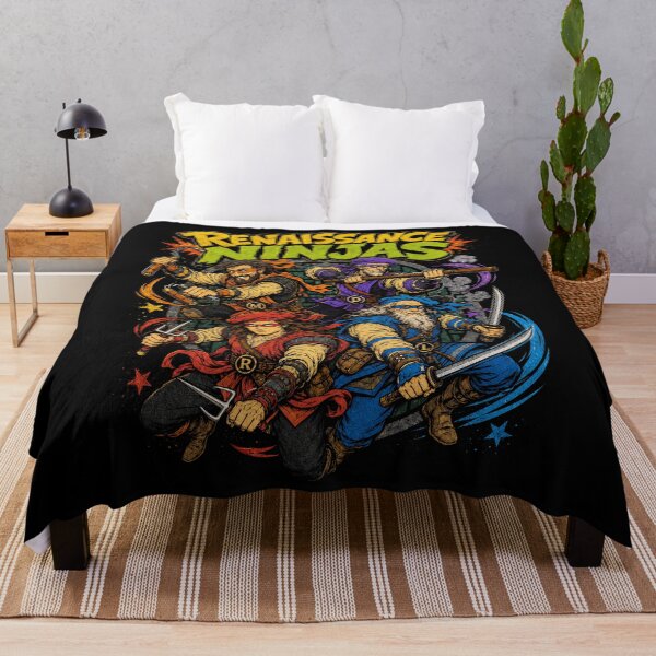 Item preview, Renaissance Ninjas Artist Warrior Parody designed and sold by Victor Shadehorn.