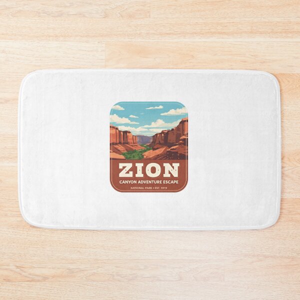 Item preview, Zion Canyon Adventure Escape National Park Est. 1919 Travel Souvenir Outdoor Hiking designed and sold by Simsimah26Parks.