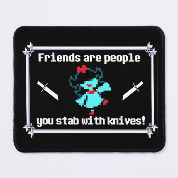 Item preview, Aqua on Friendship (Deltarune Chapter 5) designed and sold by Fred Dead Redemption.