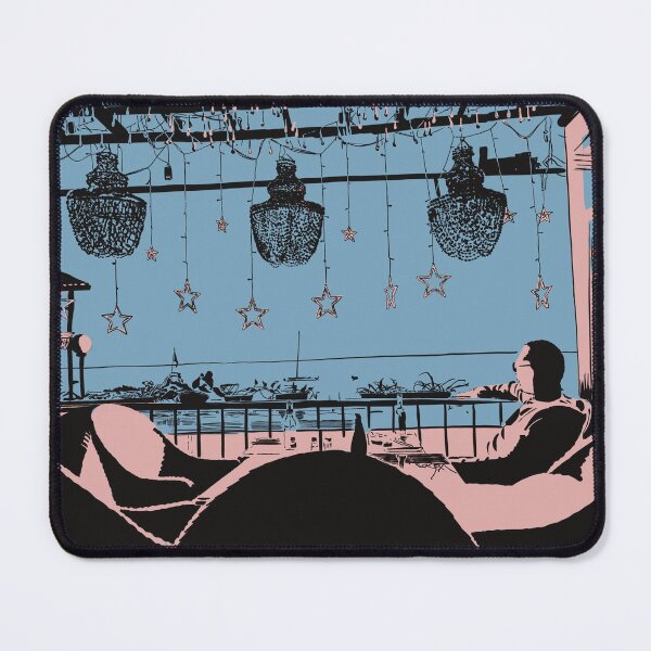 Item preview, Drawing chilling by the sea designed and sold by Glockers99.