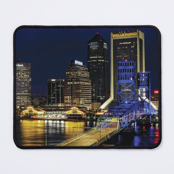 Item preview, Jacksonville's Nighttime Skyline designed and sold by Kay Brewer.