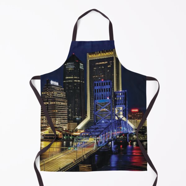 Item preview, Jacksonville's Nighttime Skyline designed and sold by Kay Brewer.
