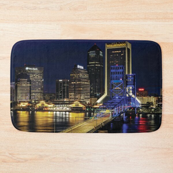 Item preview, Jacksonville's Nighttime Skyline designed and sold by Kay Brewer.