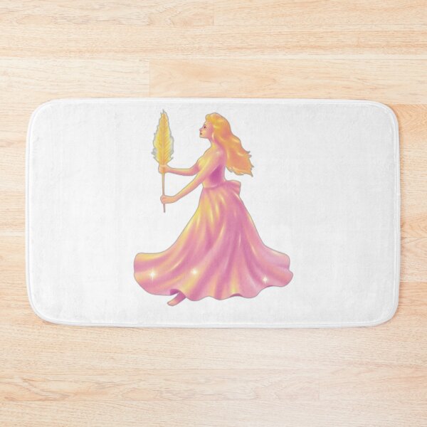 Item preview, Ethereal Magical Lady with Golden Feather designed and sold by DailyDoodlesBySumbul.