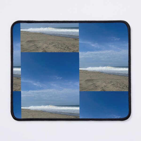 Item preview, Endless sandy beach with ocean waves designed and sold by Art of Momenz.