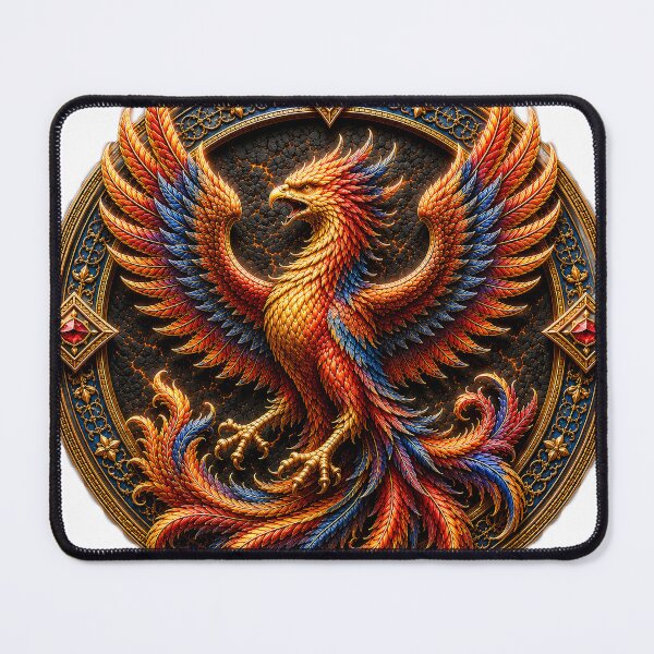 Item preview, Phoenix Emblem v2 (transparent background) designed and sold by Immortalist Armoury.