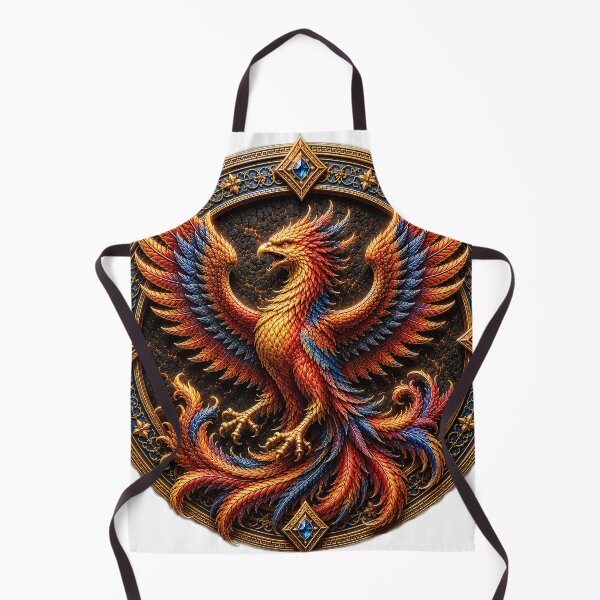Item preview, Phoenix Emblem v2 (transparent background) designed and sold by Immortalist Armoury.
