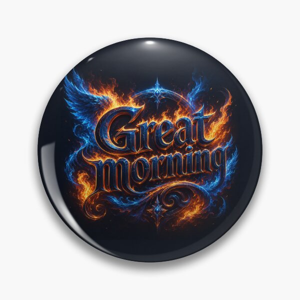Item preview, Great Morning Phoenixflare Awakening designed and sold by BlissBlvdShop.