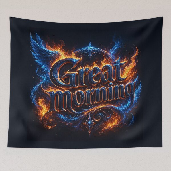 Item preview, Great Morning Phoenixflare Awakening designed and sold by BlissBlvdShop.