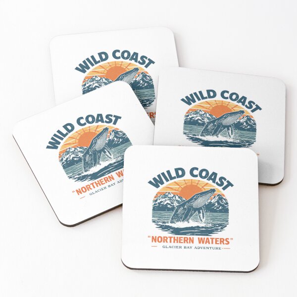 Item preview, Wild Coast Northern Waters Glacier Bay Adventure Whale Ocean Wildlife Travel designed and sold by Simsimah26Parks.
