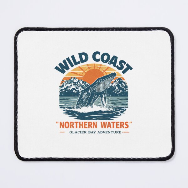 Item preview, Wild Coast Northern Waters Glacier Bay Adventure Whale Ocean Wildlife Travel designed and sold by Simsimah26Parks.