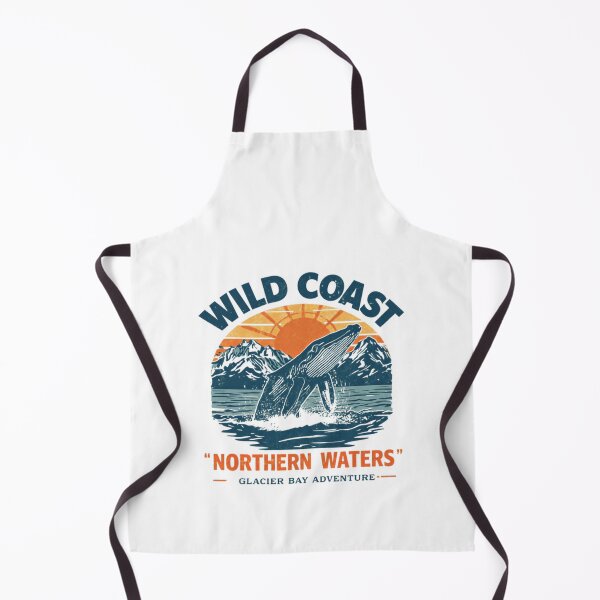 Item preview, Wild Coast Northern Waters Glacier Bay Adventure Whale Ocean Wildlife Travel designed and sold by Simsimah26Parks.