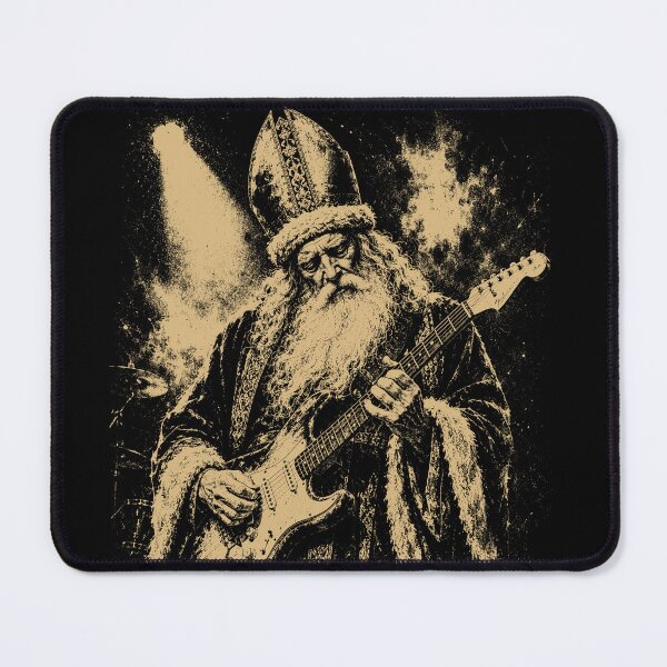 Item preview, Saint Nicholas Playing The Blues designed and sold by Victor Shadehorn.