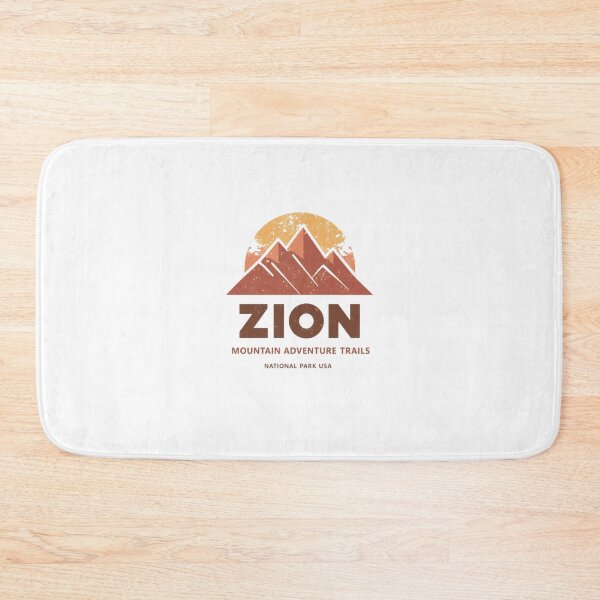 Item preview, Zion Mountain Adventure Trails National Park USA Hiker Explorer designed and sold by Simsimah26Parks.
